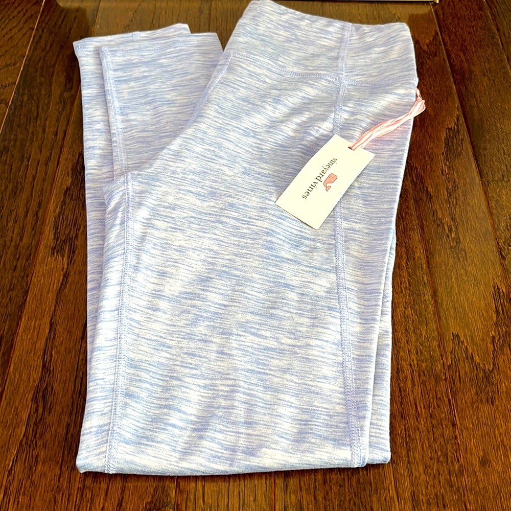 Girls Vineyard Vines Brushed Terry Leggings, Size L